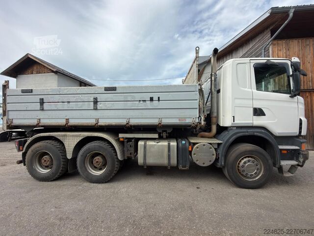 Трьохсторонній самоскид SCANIA G440 6X4 DREISEITENKIPPER BLATT BLATT