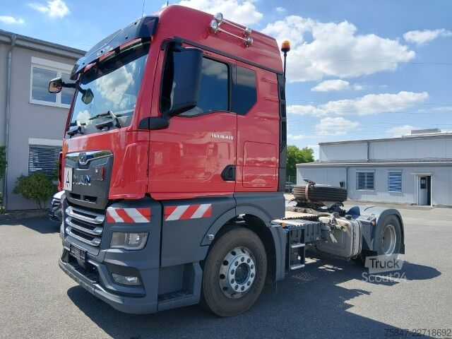 Vakio vetoauto MAN TGX 18.470 BL Kipphydraulik Retarder Alu
