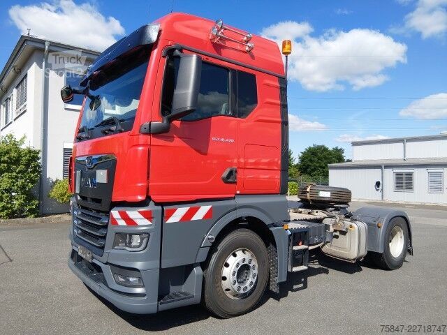 Standartinis vilkikas MAN TGX 18.470 BL Kipphydraulik Retarder Alu