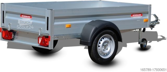 Zema kravnes piekabe WOERMANN Alustar 7521/110