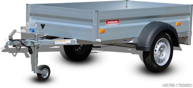 Zema kravnes piekabe WOERMANN Alustar 7521/110