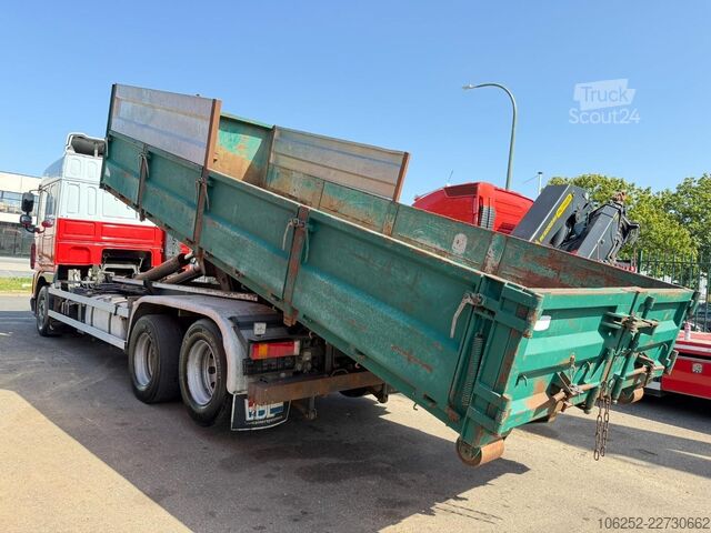 Sistema de brazo de gancho DAF XF 105.410 6x2 TERBERG HOOKLIFT - LIFT-AXLE / 1...