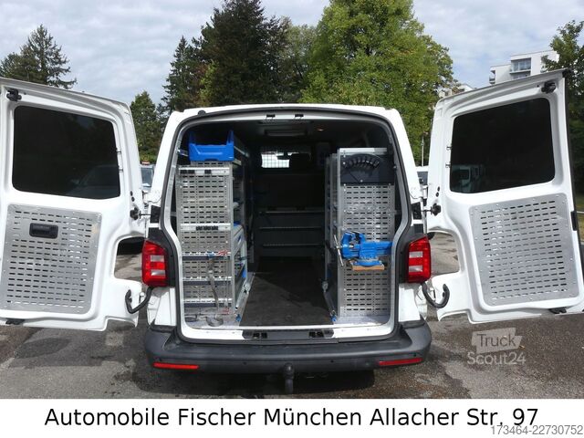 Bestelwagen VW T6 Transporter Kasten Allrad SHZ Sortimo 3 Sitze
