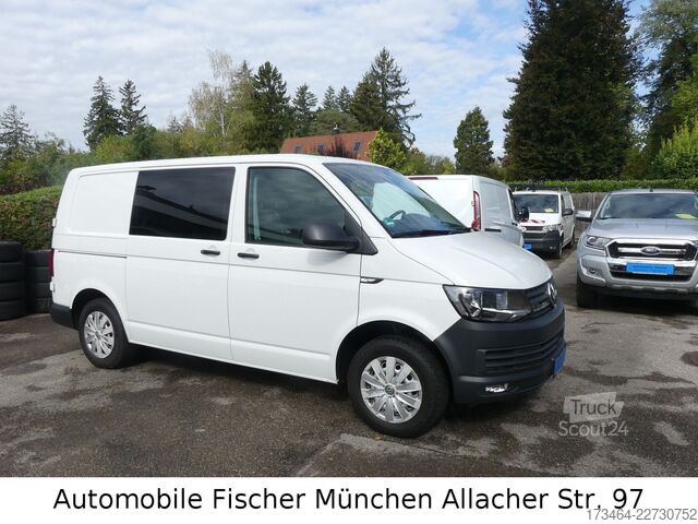 Bestelwagen VW T6 Transporter Kasten Allrad SHZ Sortimo 3 Sitze