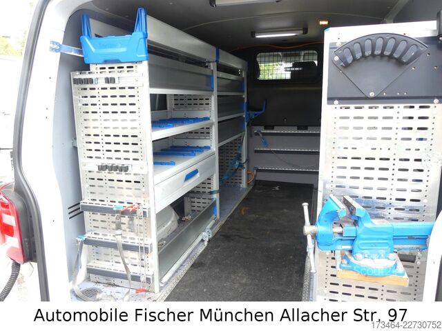 Bestelwagen VW T6 Transporter Kasten Allrad SHZ Sortimo 3 Sitze
