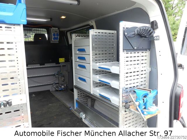 Bestelwagen VW T6 Transporter Kasten Allrad SHZ Sortimo 3 Sitze