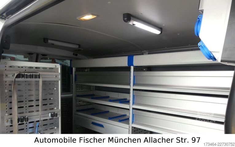 Bestelwagen VW T6 Transporter Kasten Allrad SHZ Sortimo 3 Sitze