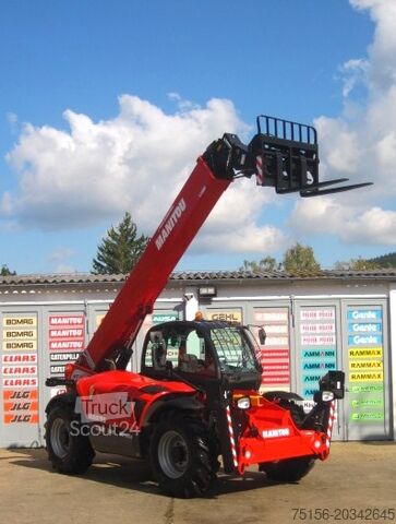 Вилочный погрузчик с телескопической стрелой Manitou MT 1440 ST3B 4x4x4 14m/4t. vgl. 1840
