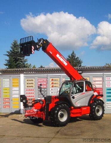 Вилочный погрузчик с телескопической стрелой Manitou MT 1440 ST3B 4x4x4 14m/4t. vgl. 1840
