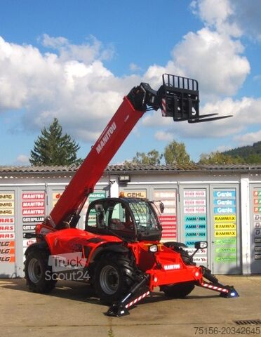 Вилочный погрузчик с телескопической стрелой Manitou MT 1440 ST3B 4x4x4 14m/4t. vgl. 1840