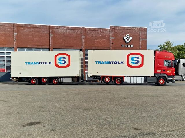 Kühl-/Tiefkühltransport Scania R580 Topline 6x2*4 Frigo + Burg trailer - Retar...