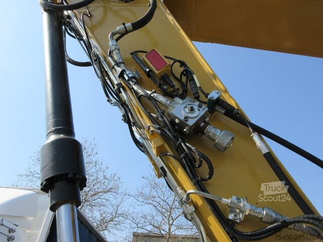 Riteņu ekskavators caterpillar M314F ,Greifer, Schild,Grabenräuml.,Tiefenlöffel