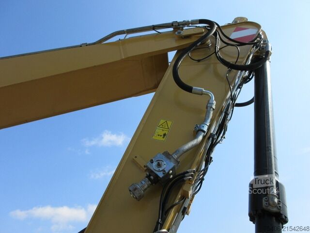 Riteņu ekskavators caterpillar M314F ,Greifer, Schild,Grabenräuml.,Tiefenlöffel