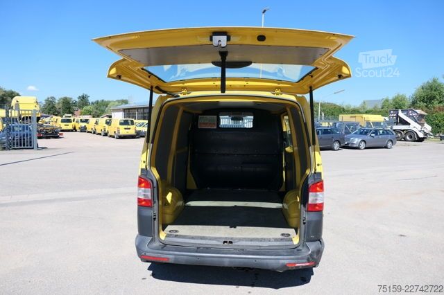 Furgão de painéis VW T5 Transporter 2.0 TDI 2-Sitzer PARKTRONIK EURO5 2xSCHIEBETÜR CoC