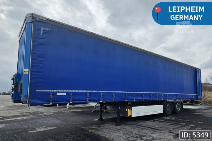 Schuifzeilen Krone SD / Disk brakes / Palletbox / Broken axle!