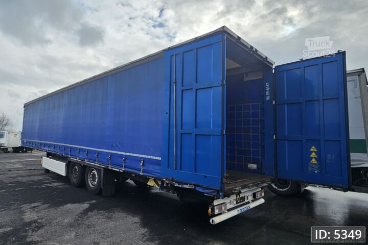 Schuifzeilen Krone SD / Disk brakes / Palletbox / Broken axle!