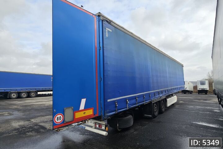 Schuifzeilen Krone SD / Disk brakes / Palletbox / Broken axle!