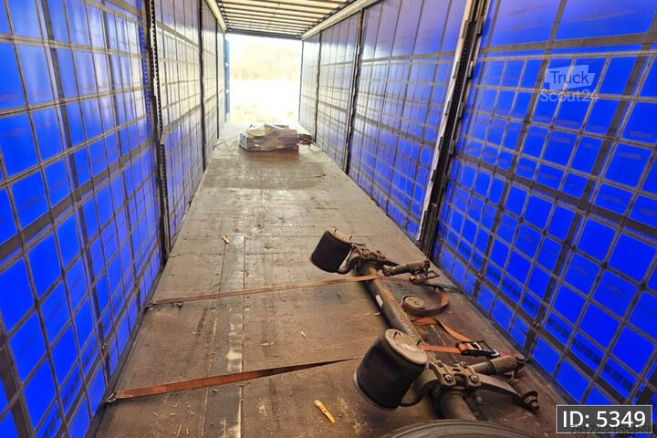 Schuifzeilen Krone SD / Disk brakes / Palletbox / Broken axle!