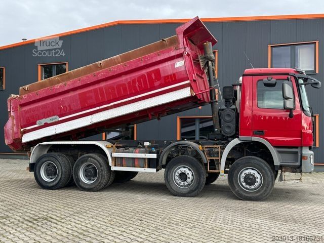 Kipper LKW MERCEDES-BENZ ACTROS 4141 EURO4 8x6 Muldenkipper