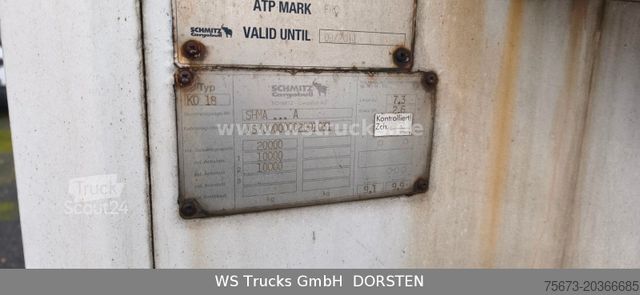 Koeltrailers SCHMITZ CARGOBULL KO18 TKing SL 100 Rohrbahn Fleisch