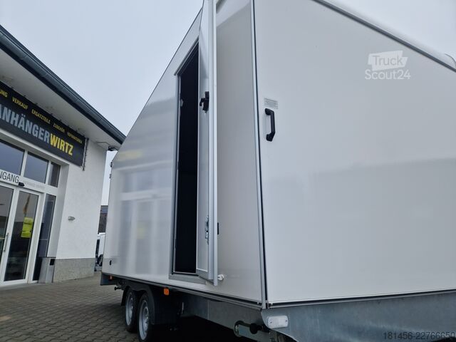 Kasti piekabe trailershop Innenraum 500x200x210cm Seitentür direkt