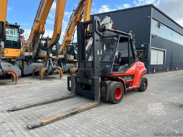 Gaffeltruck Linde H 80D-02