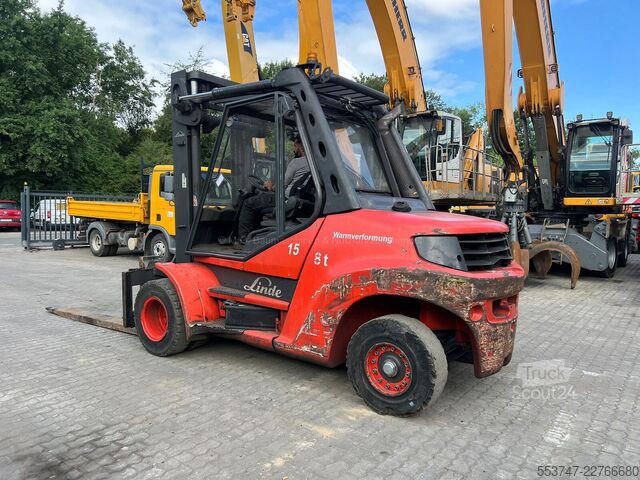 Gaffeltruck Linde H 80D-02