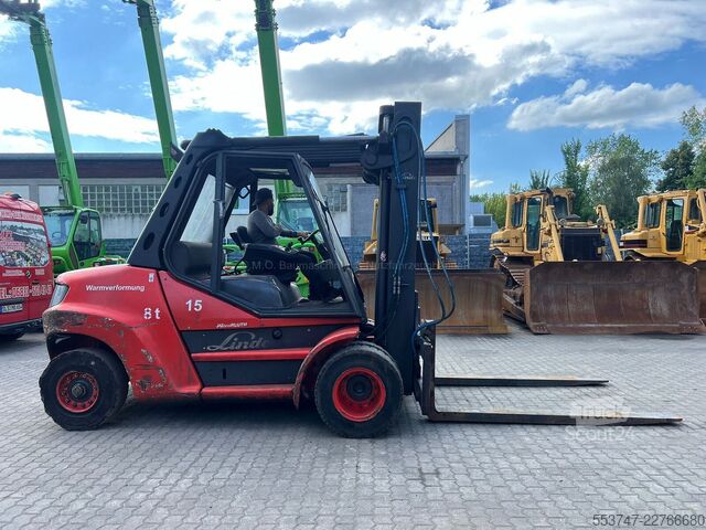 Gaffeltruck Linde H 80D-02