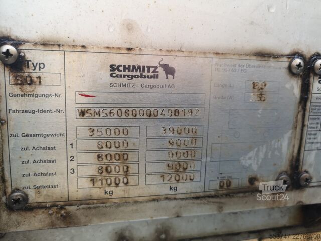 Платформа Schmitz Cargobull S01