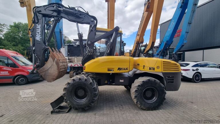 حفارة ذات عجلات Mecalac 12 MTX