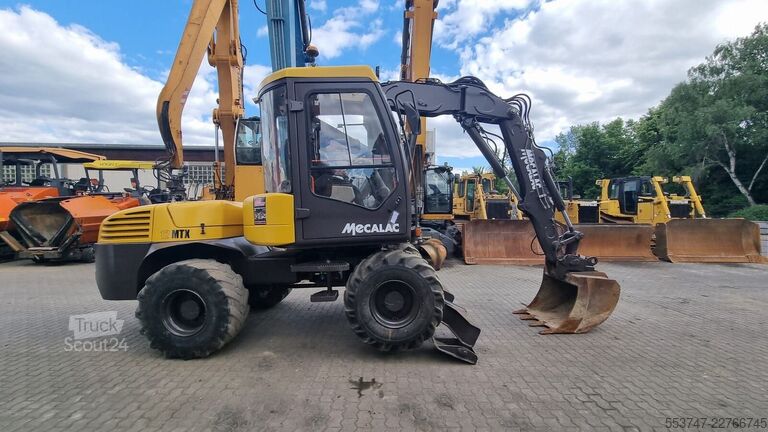 حفارة ذات عجلات Mecalac 12 MTX