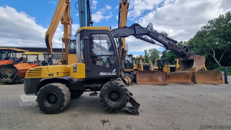 حفارة ذات عجلات Mecalac 12 MTX