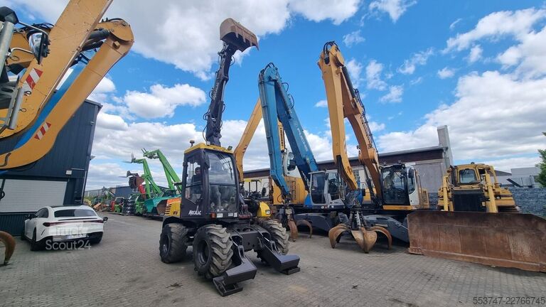حفارة ذات عجلات Mecalac 12 MTX