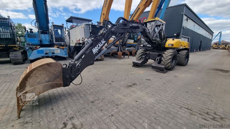 حفارة ذات عجلات Mecalac 12 MTX