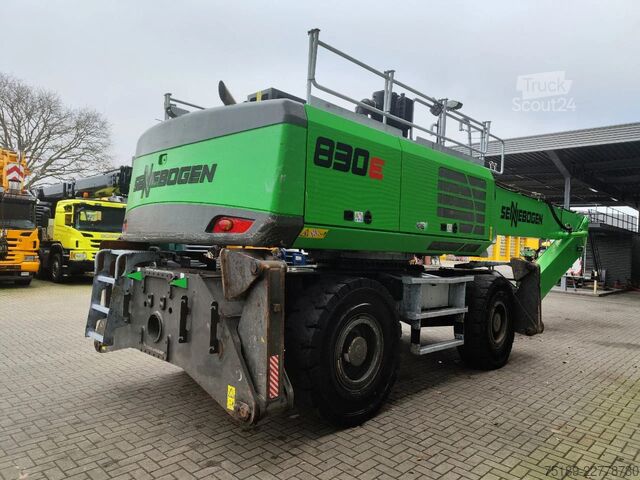 Maszyna do przenoszenia materiałów Sennebogen 830 E HD Magnetfunction