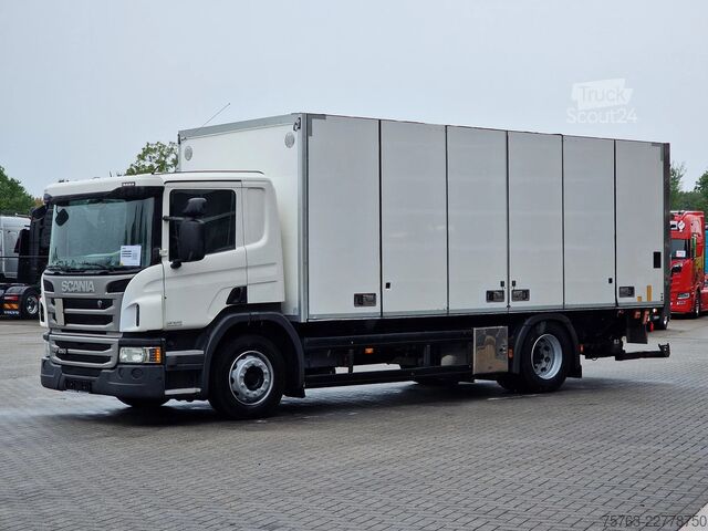 Walizka Scania P250 4x2 - Box with sidedoors - Zepro loadlift ...