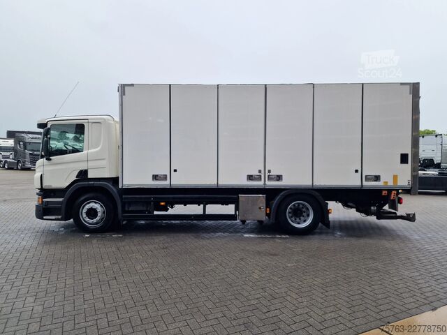 Walizka Scania P250 4x2 - Box with sidedoors - Zepro loadlift ...