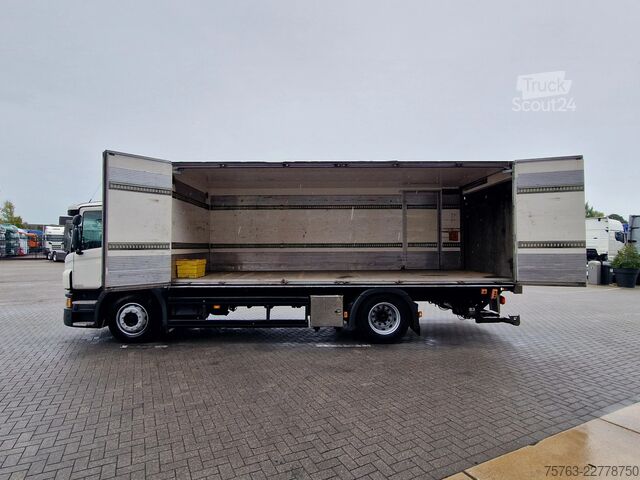 Walizka Scania P250 4x2 - Box with sidedoors - Zepro loadlift ...