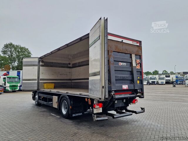 Walizka Scania P250 4x2 - Box with sidedoors - Zepro loadlift ...