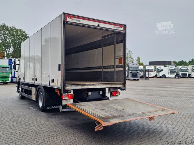 Walizka Scania P250 4x2 - Box with sidedoors - Zepro loadlift ...