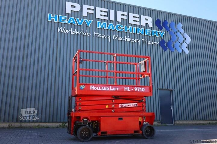 Scissor lift Holland Lift Ecostar HL-9710 Electric, 12m Working Height, 325k