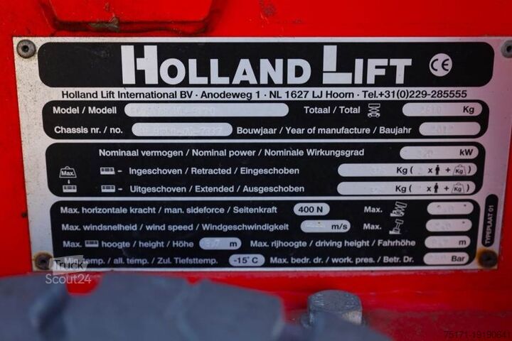 Scissor lift Holland Lift Ecostar HL-9710 Electric, 12m Working Height, 325k