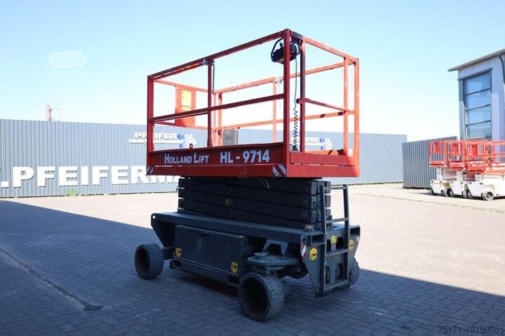 Scissor lift Holland Lift Ecostar HL-9714 Electric, 12m Working Height, 325k