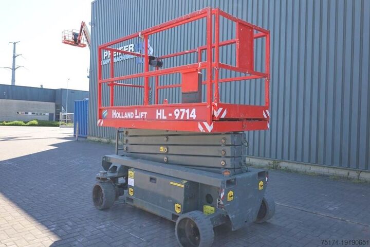 Scissor lift Holland Lift Ecostar HL-9714 Electric, 12m Working Height, 325k