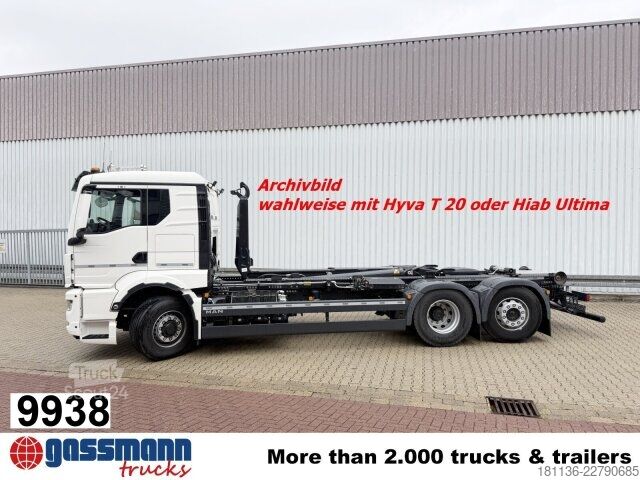 Camion scarrabile MAN TGS 26.520 6x4H-4 BL, HydroDrive, Lenk-/Lift,