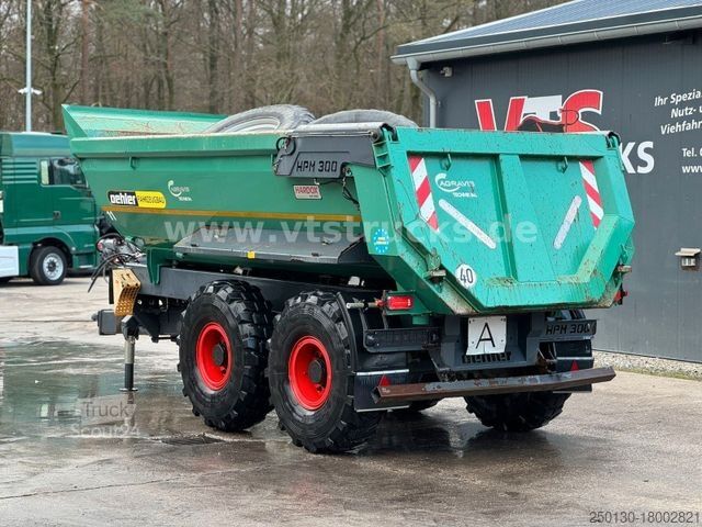 Pótkocsi Oehler HPM 300 Halfpipe Kipper Bj. 2018