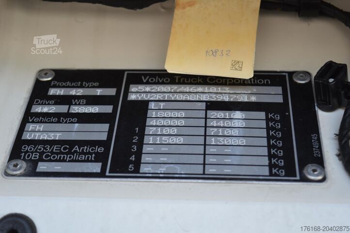 стандартний тракторний агрегат VOLVO FH 460 Globetrotter XL i-Save