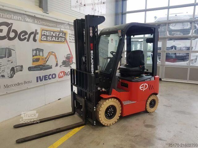 възможен мотокар EP Equipment EFL181 / Triplex: 4,80m / SS / DEMO