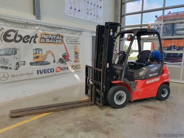 възможен мотокар Manitou MI 25 G / Triplex: 4.70m / nur 1.976h! / SS