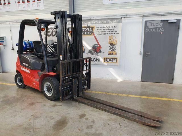 възможен мотокар Manitou MI 25 G / Triplex: 4.70m / nur 1.976h! / SS